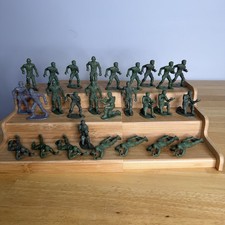 Vintage Original MPC Army Ringhand Soldiers Lot of 27 Green READ