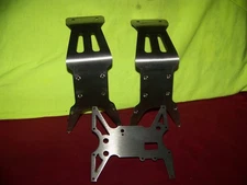 losi lst 2 muggy flextek titanium skid plates traxxas supermaxx rc monster parts