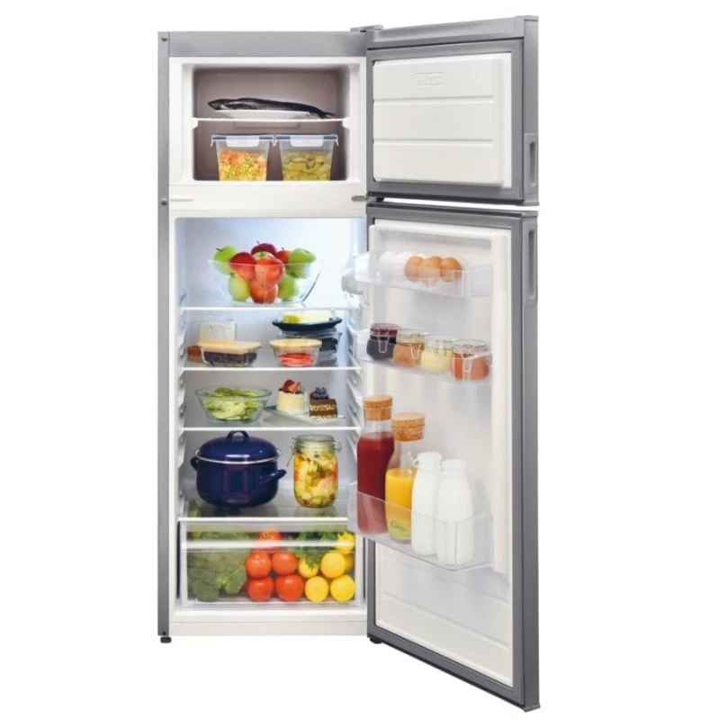 CANDY CDV1S514FS FRIGORIFERO DOPPIA PORTA 212LT STATICO CLASSE F COLORE ARGENTO - Immagine 3 di 4