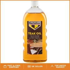 Teak Oil 1L – Deep Penetrating Wood Oil for Indoor & Outdoor Furniture Care 15.99 per litre