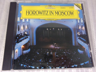 HOROWITZ in MOSCOW CD Deutsche Grammophon 1986 Excellent!