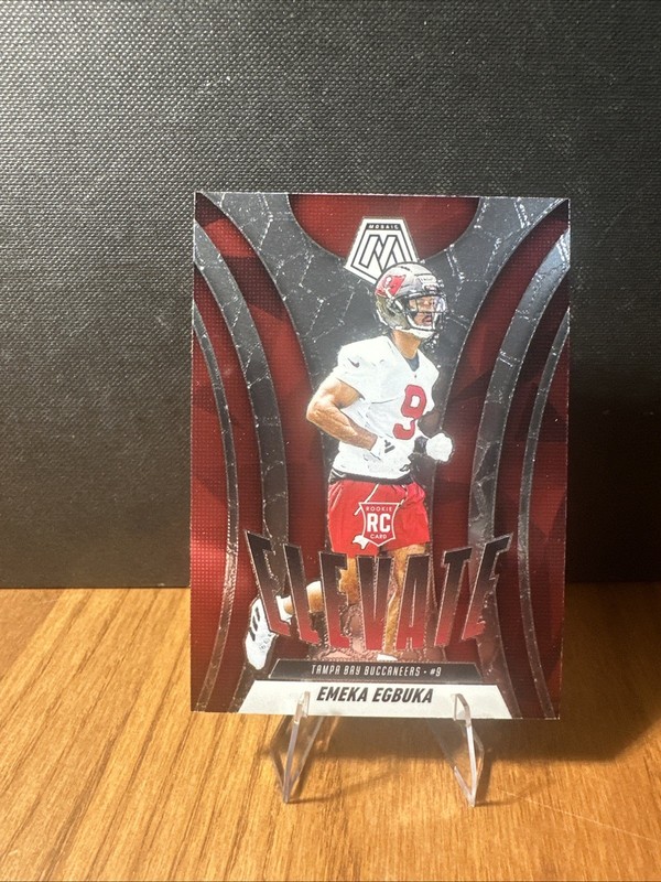 2025 Panini Mosaic - Elevate Emeka Egbuka #2 Mosaic Prizm (RC)