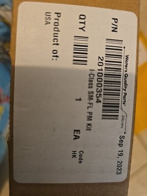 New Unopen!!! Waters 201000354 I-Class SM-FL PM Kit