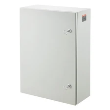Secure Electrical Cabinet 27.6x19.7x9.8in Steel Waterproof Mounting Plate IP66
