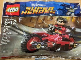 LEGO 30166 DC Comics Super Heroes Robin & Redbird Cycle Polybag 2013 - Sealed
