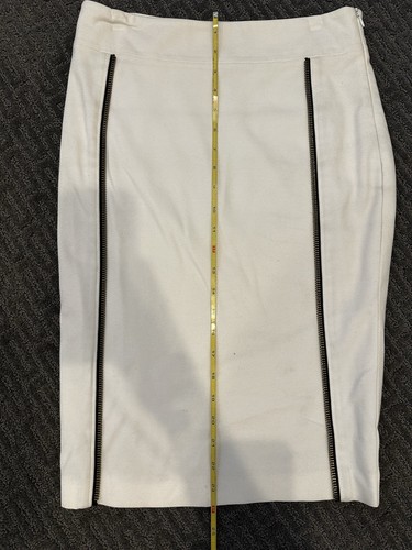 Roberto Cavalli White Midi Skirt Size 44 - Picture 3 of 5