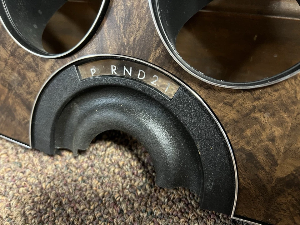 Новый из старых запасов Mopar 04437165 Dodge Diplomat деревянная панель приборной панели отделка ободок - Изображение 2 из 4