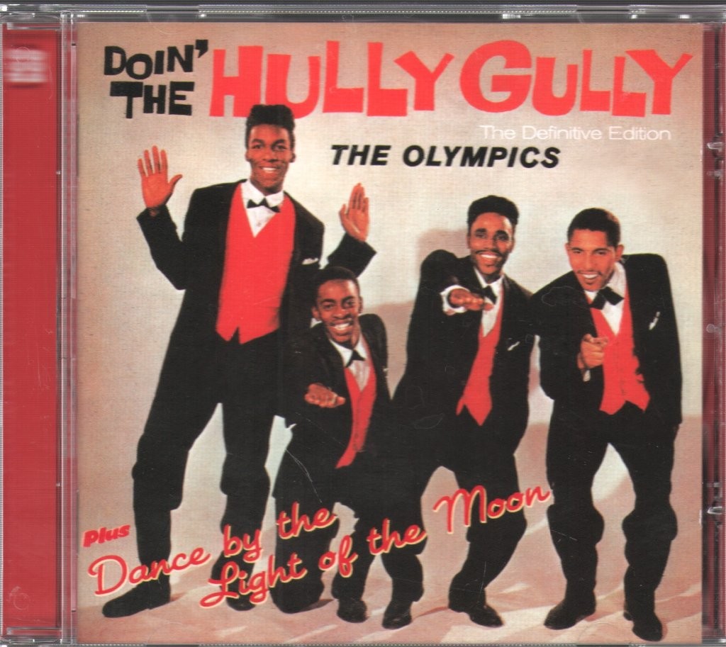 Olympics Doin' the Hully Gully + Dance By the Light of the Moon CD Europe Hoodoo