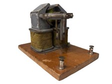 Early Antique Schronner Small Bipolar Electric Toy Motor 1900s Bing Like Early Antique Schronner Small Bipolar Electric Toy Motor 1900s Bing Like