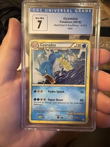CGC 7 Gyarados 4/123 Heartgold & Soulsilver Holo