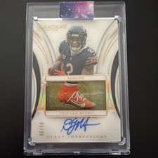 2025 Immaculate DJ Moore Cleat Impressions Auto 2/25