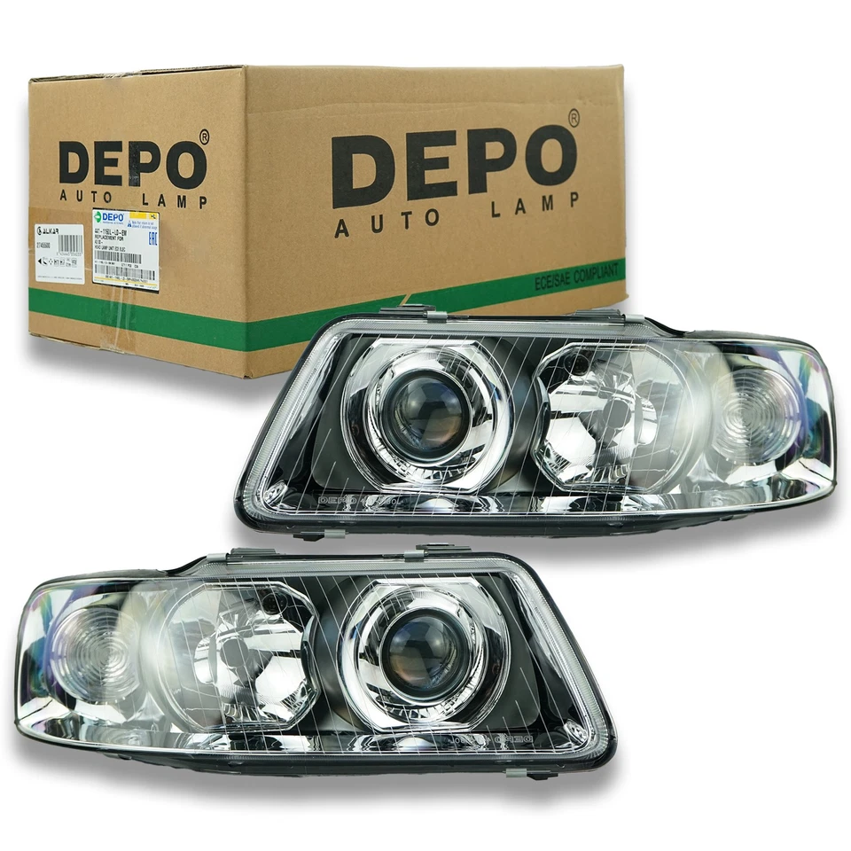 2x Hauptscheinwerfer H1 H7 links + rechts passend für Audi A3 8L1 1.6 1.9 10/00