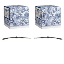 2X VAICO BREMSSCHLÄUCHE BREMSSCHLAUCH HINTEN passend für VOLVO S40 V50