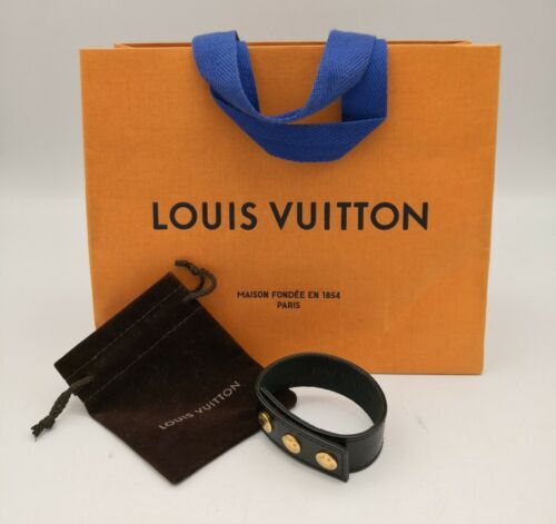 Louis Vuitton Keep It Twice Exotic Leather Bracelet with Padlock Charm -  The Attic Place