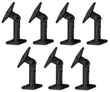 Black - 7 Pack Lot - Universal Wall or Ceiling Speaker Mounts Brackets fits BOSE