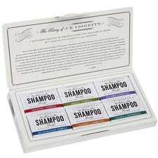 J R LIGGETT'S All-Natural 6 Variety Shampoo Bars .65oz. Sampler Pack - Mini Bar