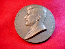 JOHN F KENNEDY PRESIDENTIAL INAUGURATION MEDAL JANUARY 20 1961!!  #35