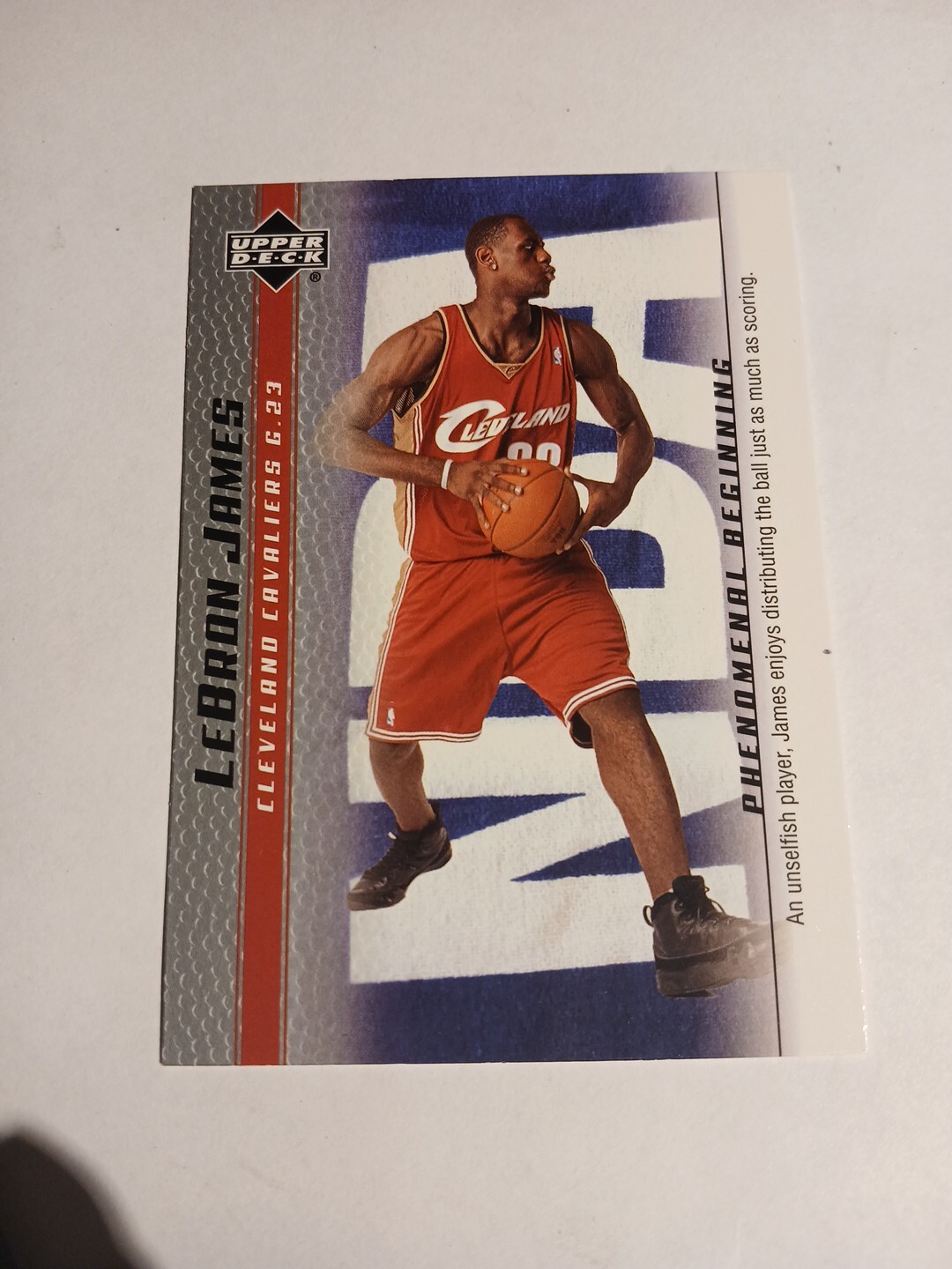 2003-04 Upper Deck Lebron James Phenomenal Beginning – #15 LeBron