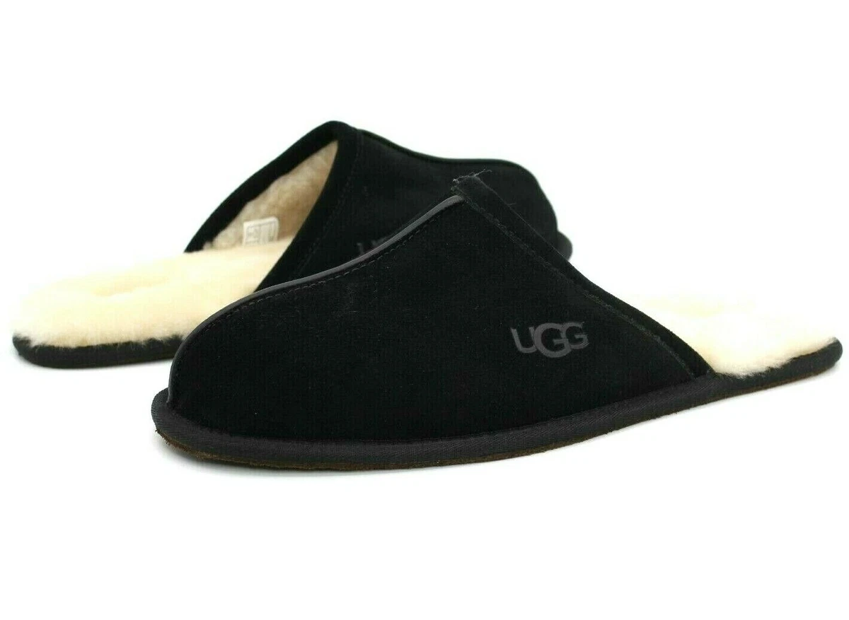 Ugg scuff all on sale black slipper