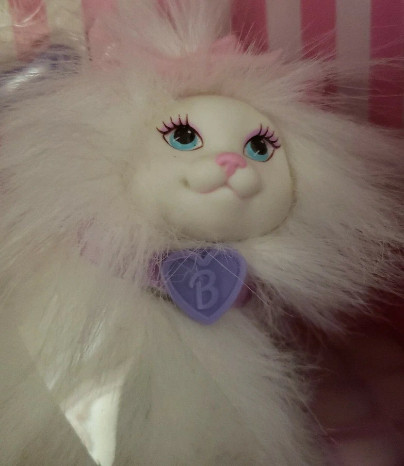 1998 Барби домашних животных персидский ~ белый персидский кот ~ новый - 67572-91 - Изображение 3 из 4