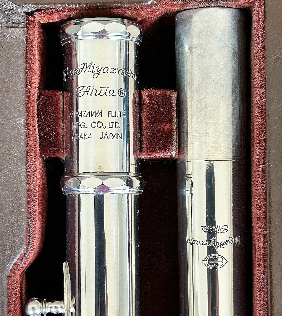 MIYAZAWA MC-300 Solid Silver Flute - Handmade - Closed Holes