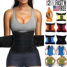 Waist Trainer Belt for Women & Man Weight Loss Ab Belt Slimming Body Shaper Band