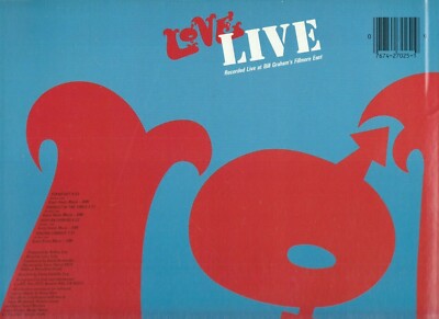 洋楽 2x studio / live 1982 usa LOVE (ARTHUR LEE) 