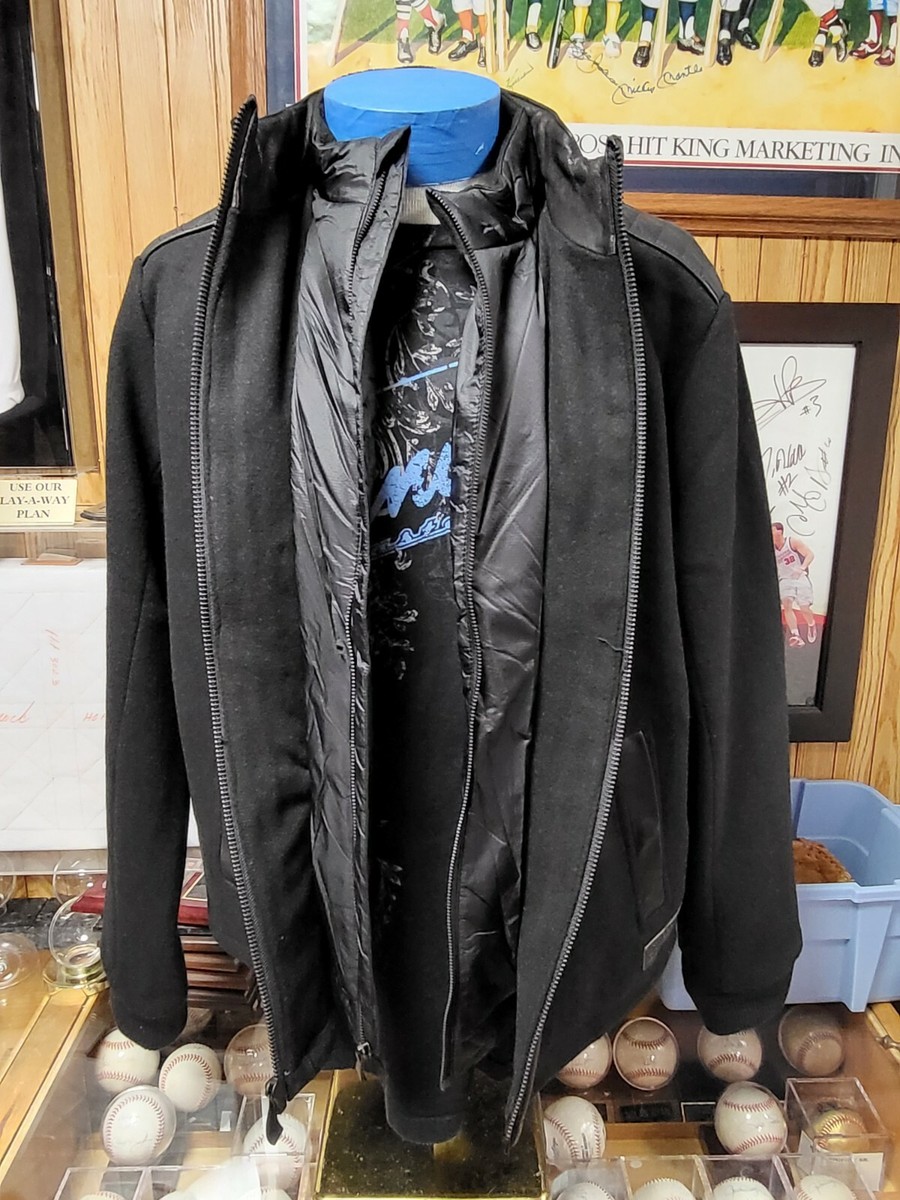 Harley-Davidson Men's Wool Slim Fit Varsity Style Jacket Coat