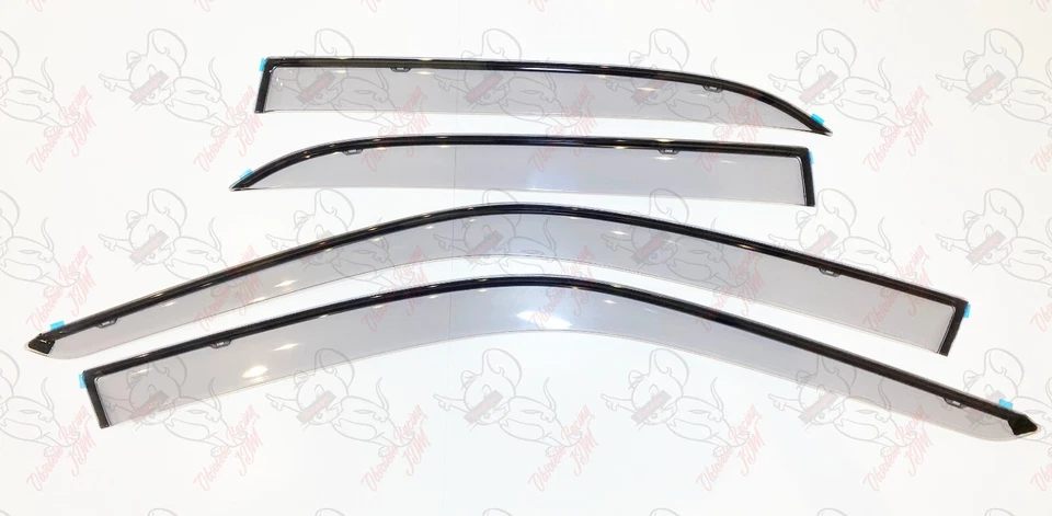 TOYOTA LEXUS GENUINE ALTEZZA GXE10 SXE10 IS200 IS300 DOOR SIDE VISOR SET OEM - Image 4 of 4