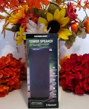 Soundlogic 🎶 XT Tower Speaker Portable Bluetooth Speaker w/Fabric Grill ~  NEW
