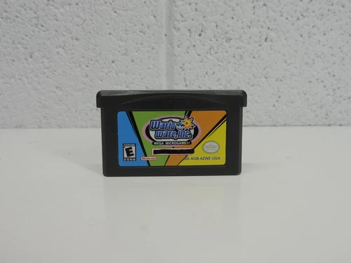 Wario Ware Inc. Mega Microgame NOT FOR RESALE Authentic Nintendo Gameboy Advance