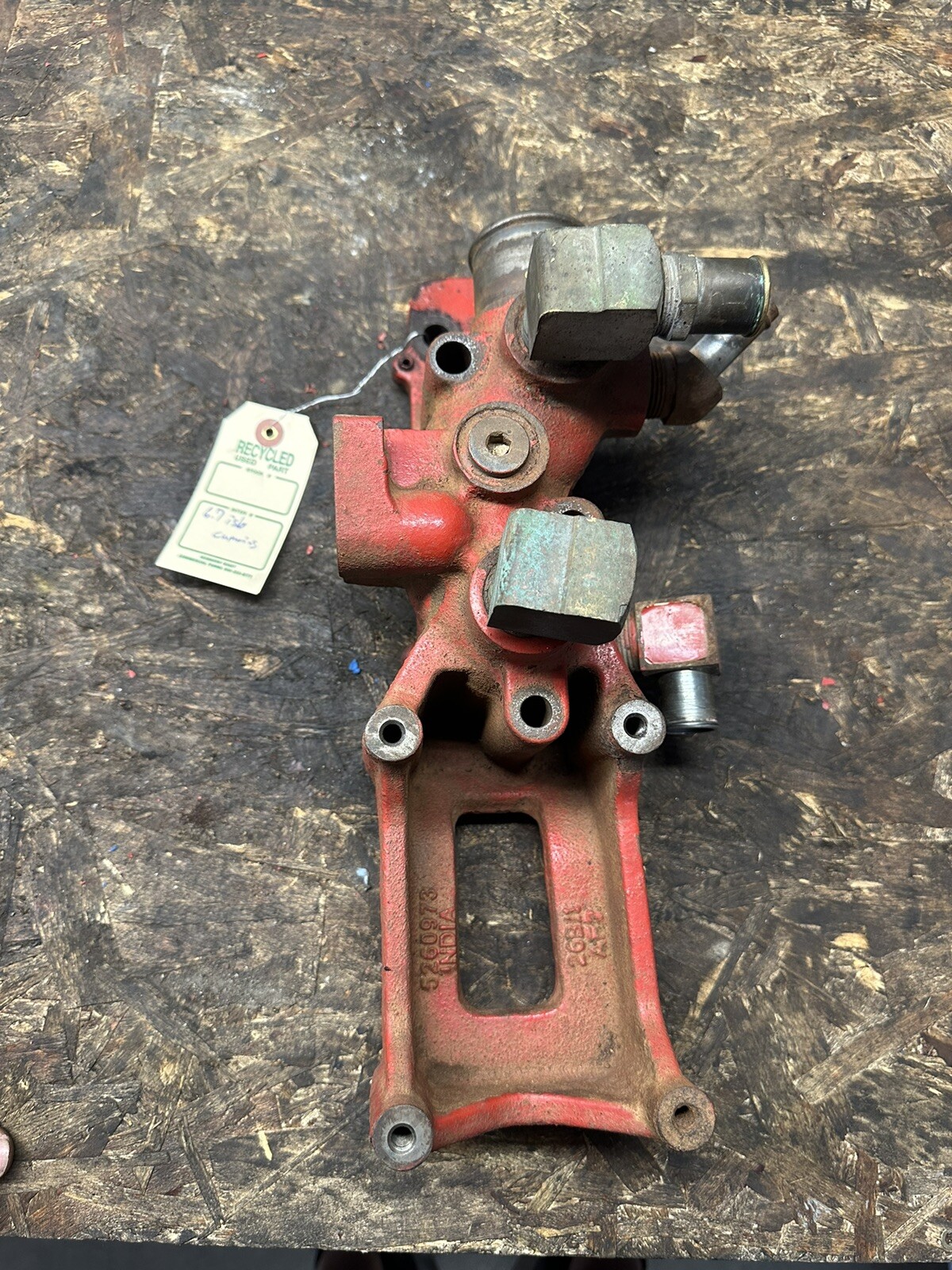 Cummins ISB 6.7 Turbo diesel Water Inlet Connection 5260973 OEM | eBay