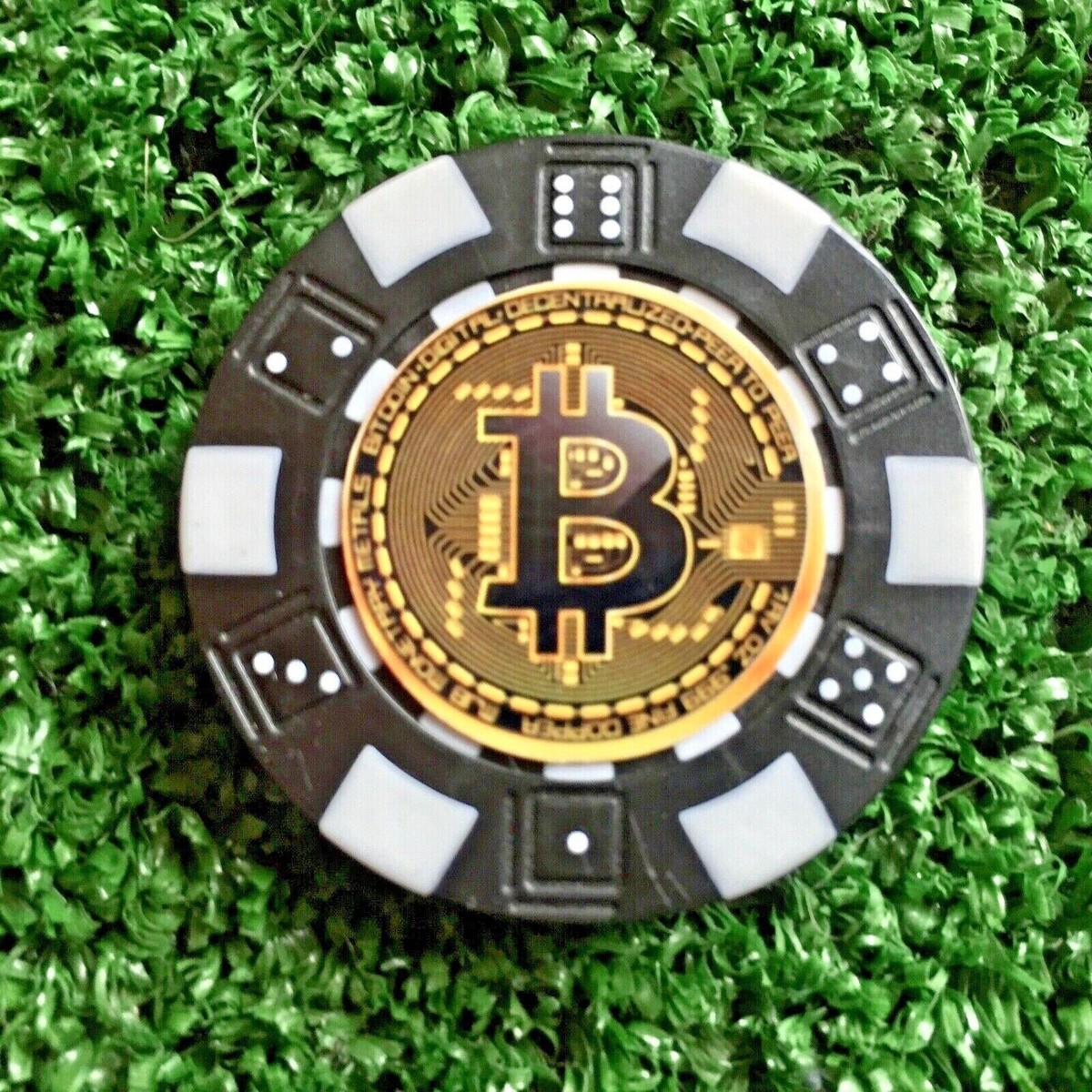BITCOIN Poker Chip - Golf Ball Marker - 40mm FREE U.K. P&P | eBay UK