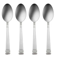 Oneida Prose Set of 4 Dinner / Oval Bowl Soup Spoons 7"