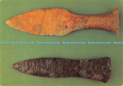 D054223 The British Museum. Scandinavian Flint Daggers. Henry Stone