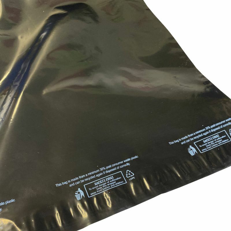 Black 17" x 24" 425 x 600mm Mailing Postage Postal Mail Bags eBay