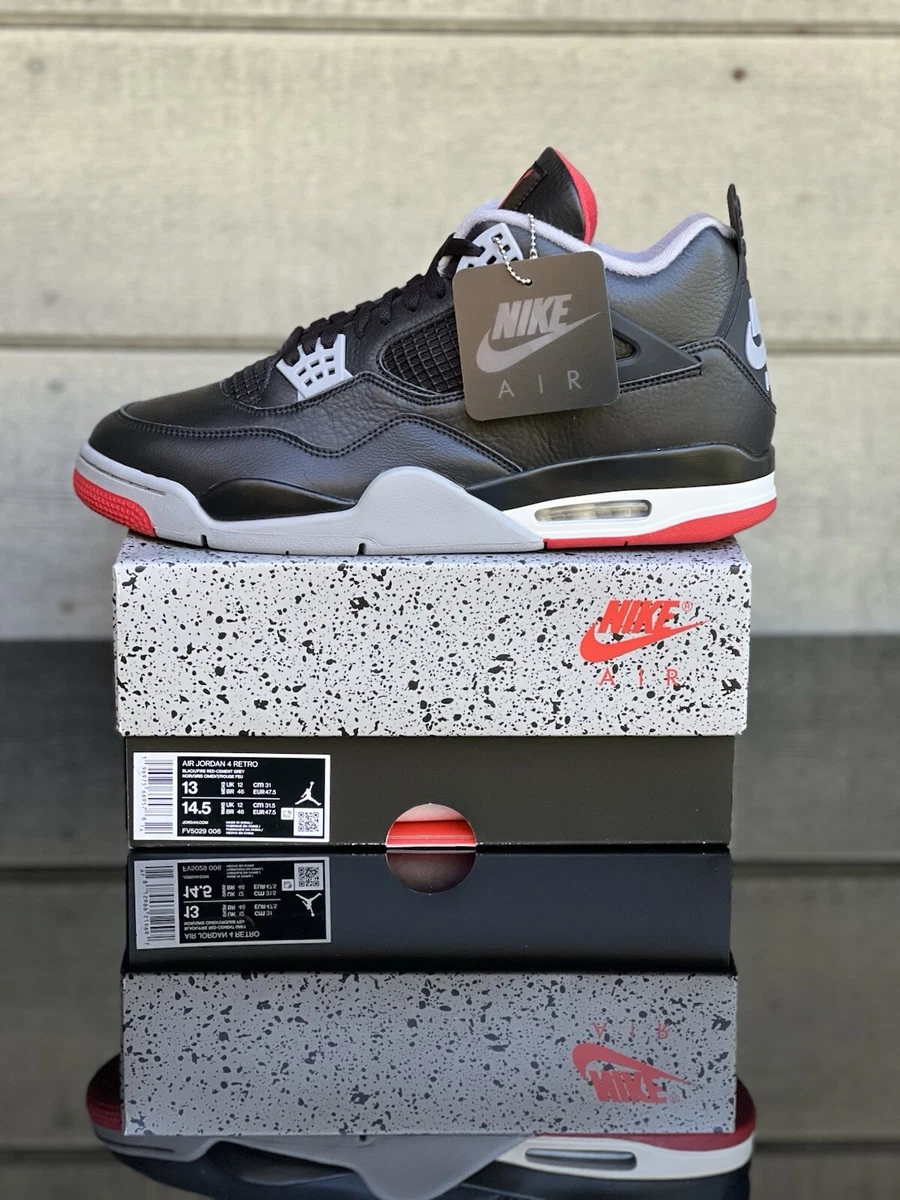 Preços baixos em Jordan 4 Retro Bred Reimagined | eBay