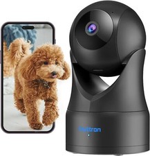 Indoor Security Camera 2.4G WIFI Wireless 2K Owltron 360 Home Motion Detection
