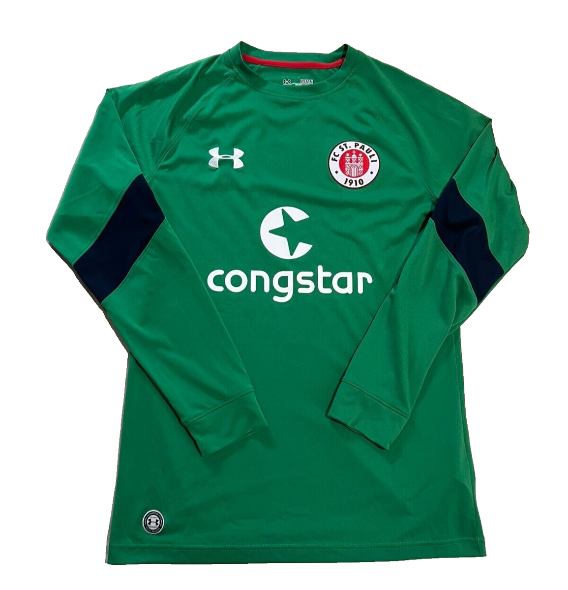 Pauli 2016/17 Trikot M Under Armour Congstar Grün Torwart