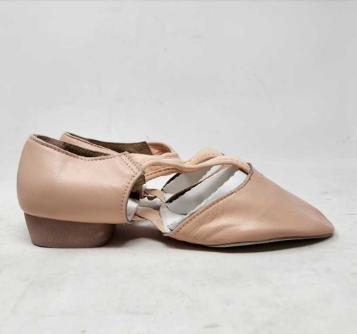 Women's 7 Bloch Grecian sandals Elastosplit dance shoes pink - Picture 4 of 11