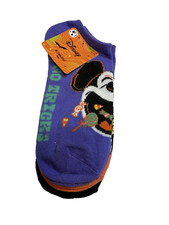 disney mickey mouse 3 pairs womens no show ankle socks size 4-10