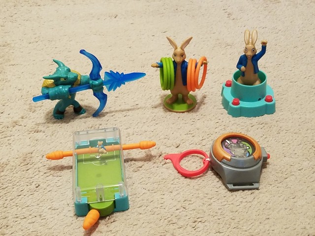 McDonald's Happy Meal: Peter Rabbit, Skylander, Yokai Watch (5 Toys In Set) | eBay
