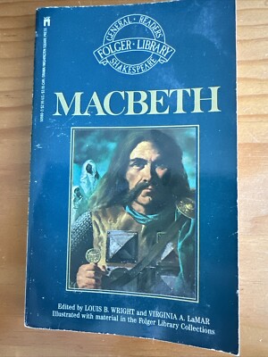 The Tragedy of Macbeth William Shakespeare Folger lIberary (1984, Paperback)
