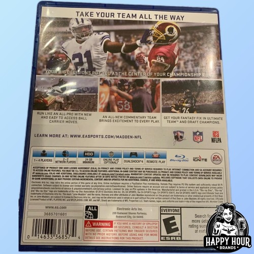 Madden NFL 17 (Sony PlayStation 4, 2016) - Picture 2 of 2