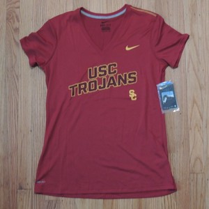 red dri fit shirt womens