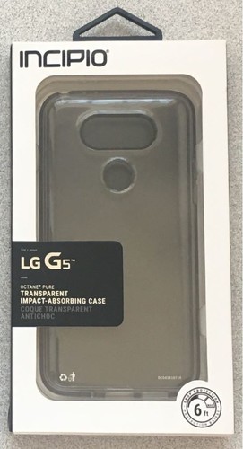 Nuova custodia trasparente originale Incipio Octane pura per LG G5 - trasparente / viola -! - Foto 3 di 3