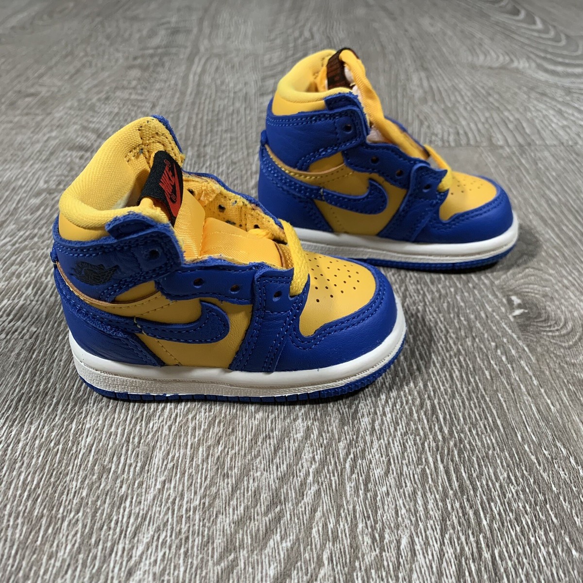 NIKE Jordan 1 Retro High LANEY Toddler (fd2598-700), 3c | eBay