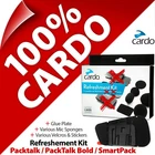 Cardo Refreshment Kit Pads Glue Plates Stickers Mic Sponges for PACKTALK Series