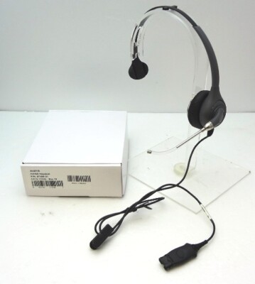 Avaya AH450 Plantronics H251 SupraPlus Mono Voice Tube Phone QD Headset in GREY