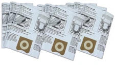 9 Hi Efficiency Bags for Ridgid VF3502 12-16 Gal Wet Dry Vacuum